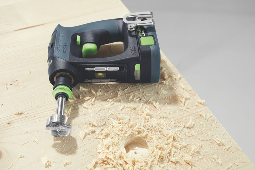 Festool CXS 12 2.5-Plus 12V 2 x 2.5Ah Li-Ion  Brushless Cordless Drill