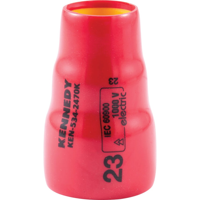 23mm Insulated Hexagon Socket 1/2" Sq/Dr - 1000 V