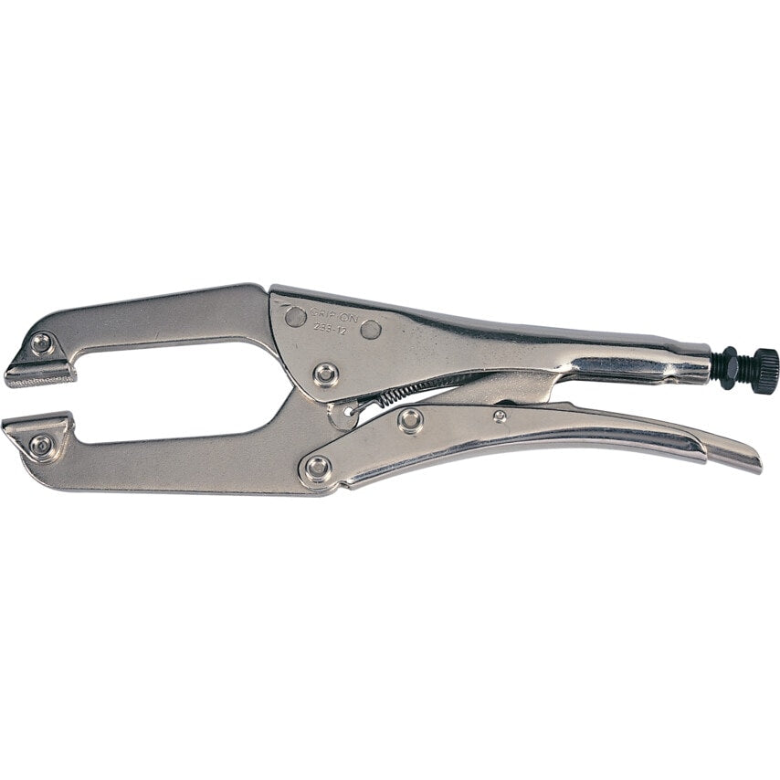 240mm - Grip Locking Clamp with Self Leveling Jaws - Capacity 0 - 45mm