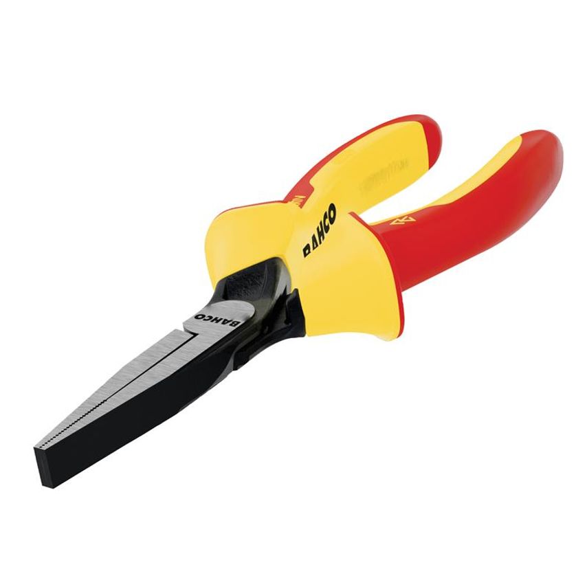 2421S ERGO Insulated Flat Nose Pliers 140mm (5.1/2in) BAH2421S140