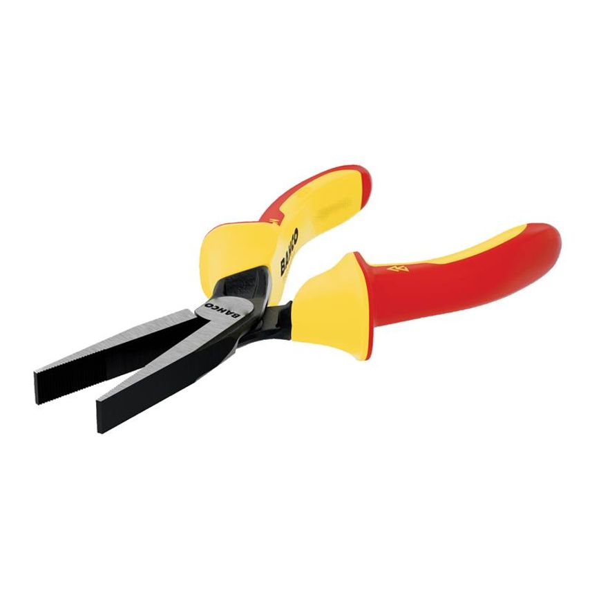 2421S ERGO Insulated Flat Nose Pliers 140mm (5.1/2in) BAH2421S140