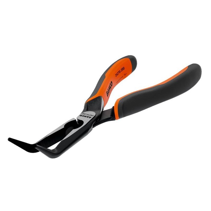 2427G ERGO Bent Snipe Nose Pliers 160mm (6.1/4in) BAH2427G160