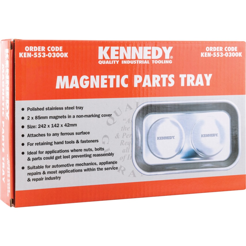 242 x 142mm Rectangular Magnetic Tray