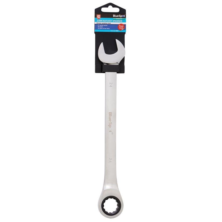 24MM Chrome Vanadium Ratchet Spanner Fixed Head