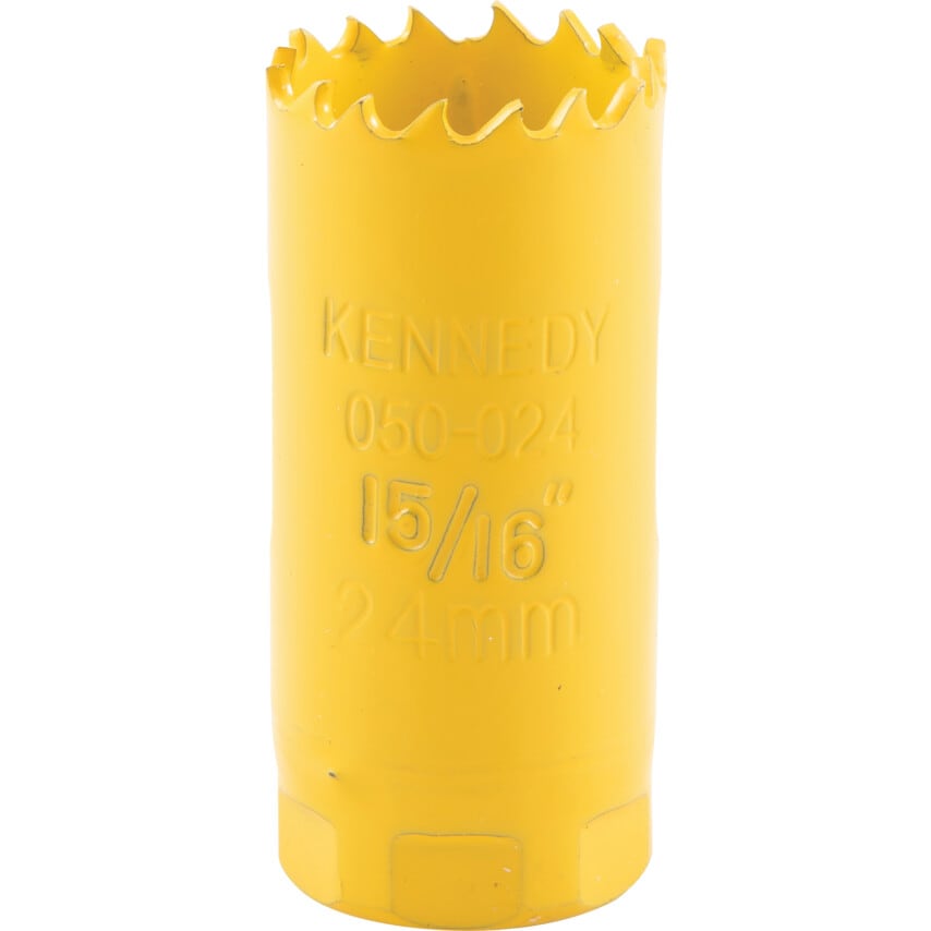 24mm Diameter (15/16") Bi-Metal Holesaw