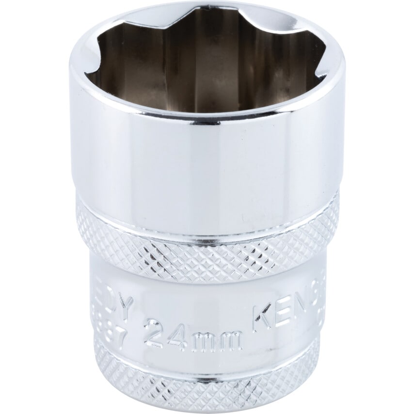 24mm Ken-Grip Socket 1/2" Square Drive
