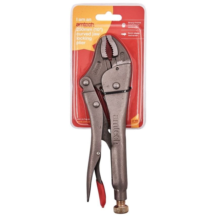 250mm (10") Curved Jaw Locking Pliers