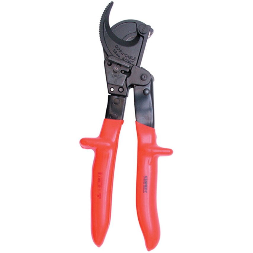 250mm Insulated Ratcheting Cable Cutter