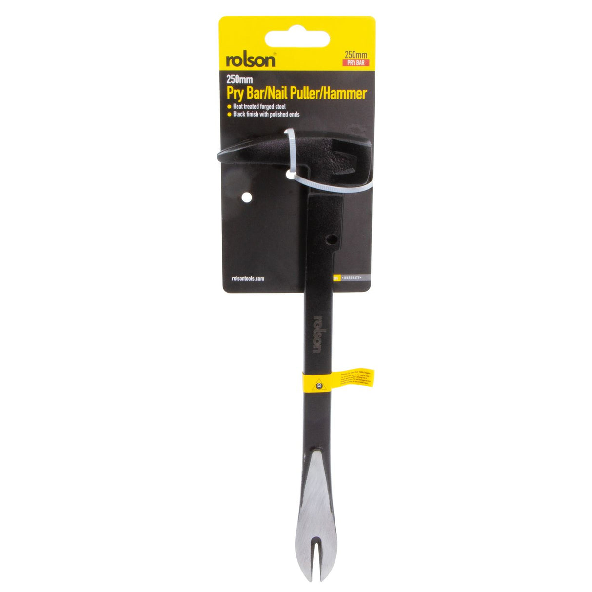 250mm Pry Bar/Nail Puller/Hammer