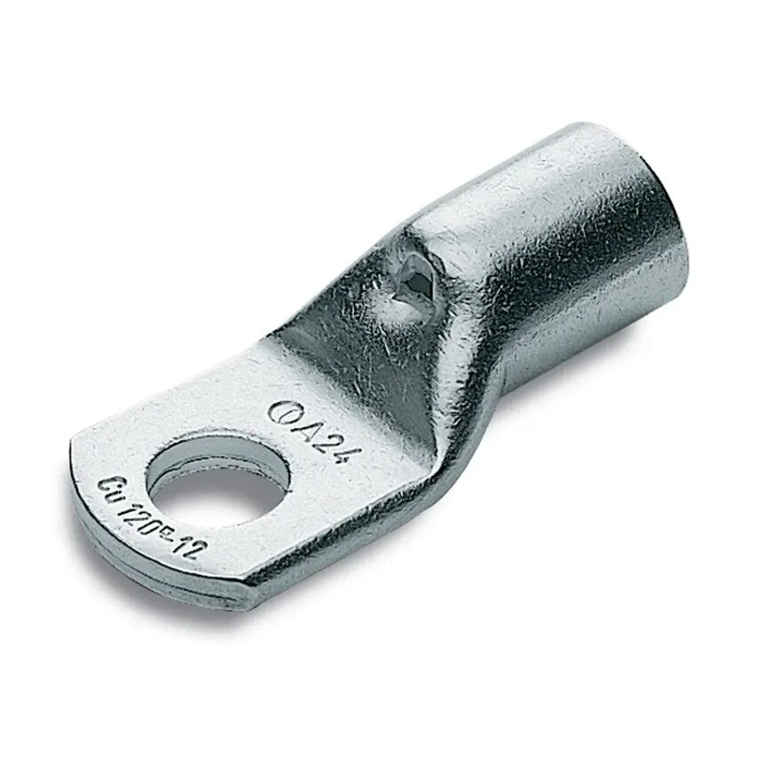 25.0mm Un-insulated Copper Crimp Terminal M6 Hole