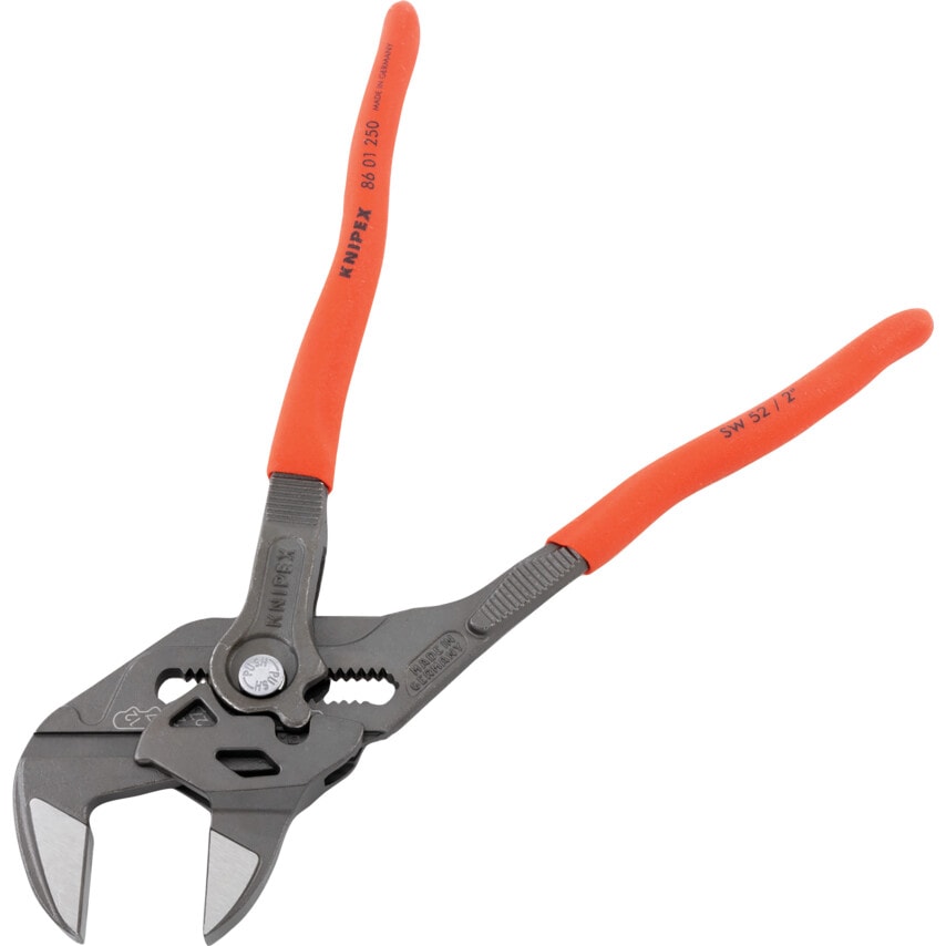 250mm Water Pump Pliers, 52mm Jaw Capacity