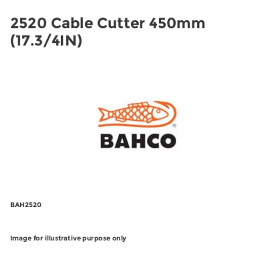 2520 Cable Cutter 450mm (17.3/4IN) BAH2520
