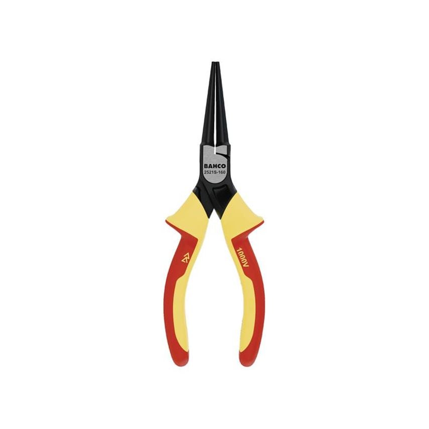 2521S ERGO Insulated Round Nose Pliers 160mm (6.1/4in) BAH2521S160