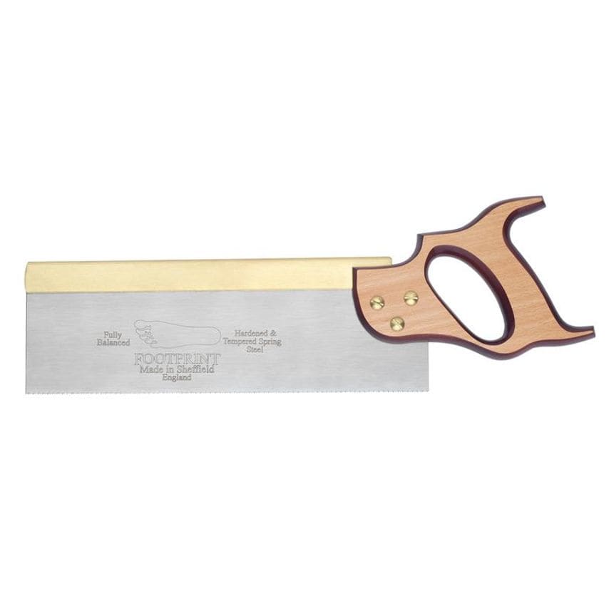 256 Brass Back Tenon Saw 250mm (10in) 15 TPI FOO25610