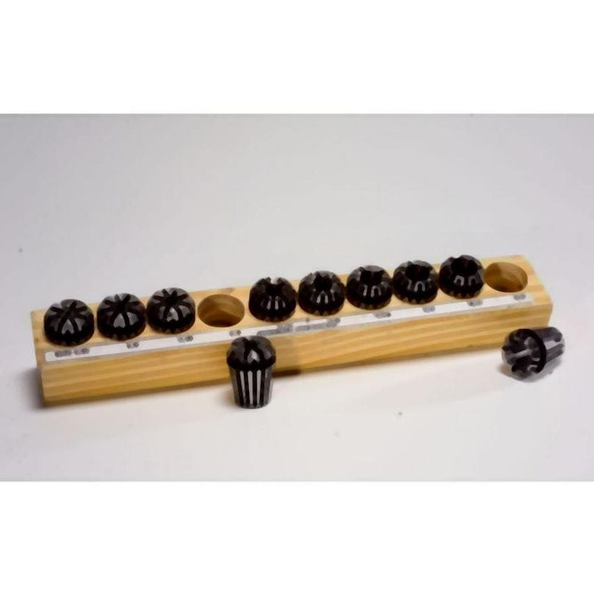 25ERS000SET1 ER25 Collet Set 1/16-5/8 (10/S