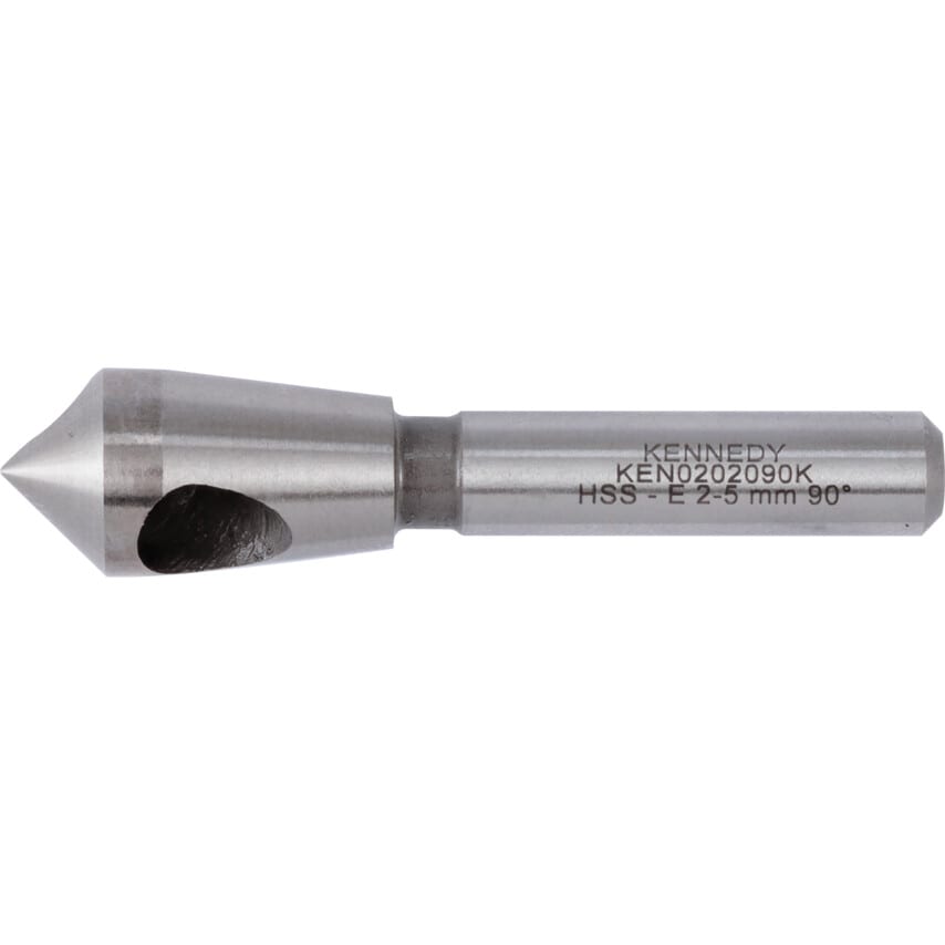2-5MM 90DEG HSS-Cobalt S/S Single Hole Countersink