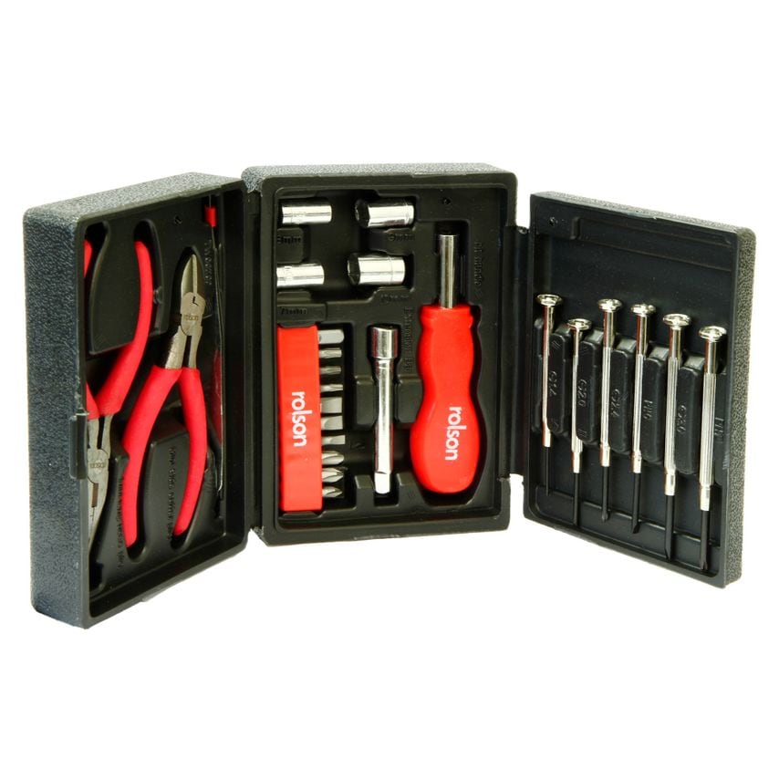 25-Piece Mini Tri Fold Tool Kit
