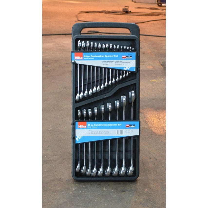 25 Piece Combination Spanner Set Metric