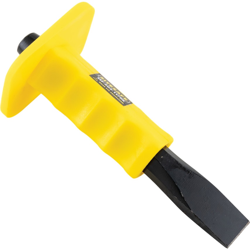 25 x 200mm Contractor Flat Cold Chisel comes with Guard