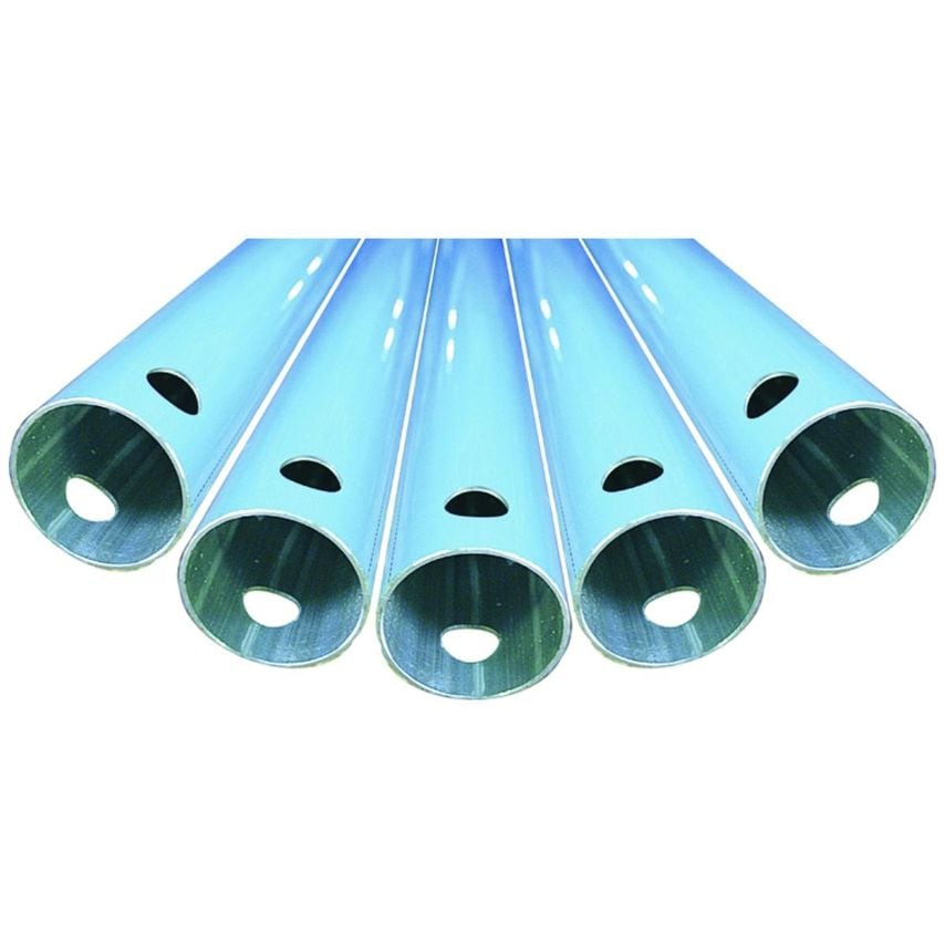 25mm Tube O/d x22 mm Tube I/d - 3m Rigid Aluminium Pipe - 1003A.25.04.00