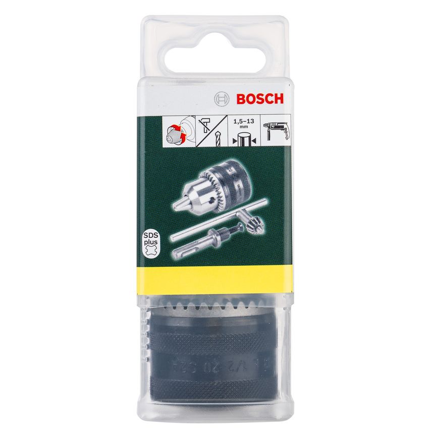 2607000982 SDS Plus Adapter with Drill Chuck (1.5-13mm)