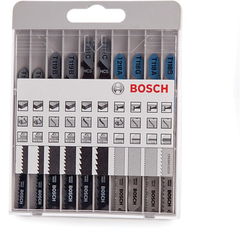 2607010630 X-Pro Jigsaw Blade Set, Pack of 10