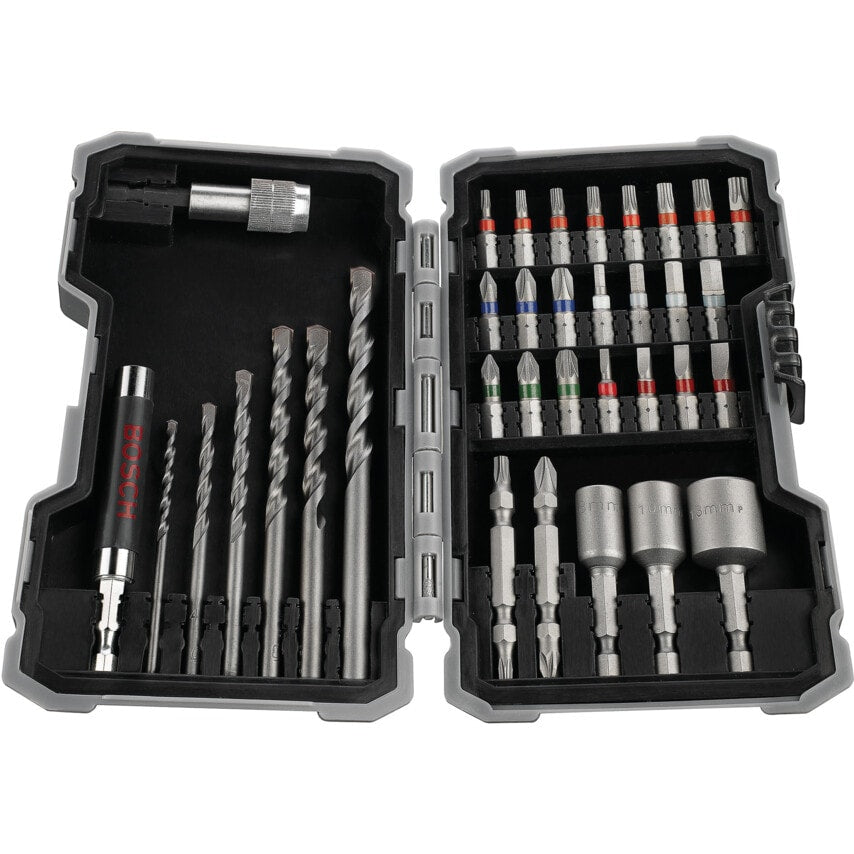 2607017326 CYL-3 Drills for Concrete/Screwdriver Bit Set - 35 Pieces