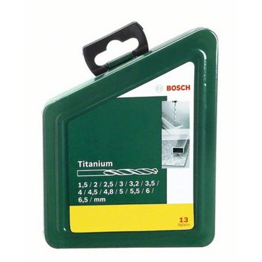 2607019436 13 Piece Hss-titanium Drill Bit Set