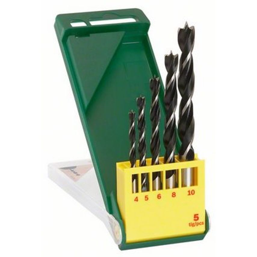2607019440 5 Piece Wood Drill Bit Set