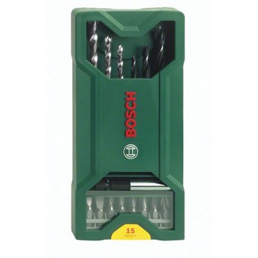 2607019579 15 Piece Mixed Minix-line Drill/Driving Set