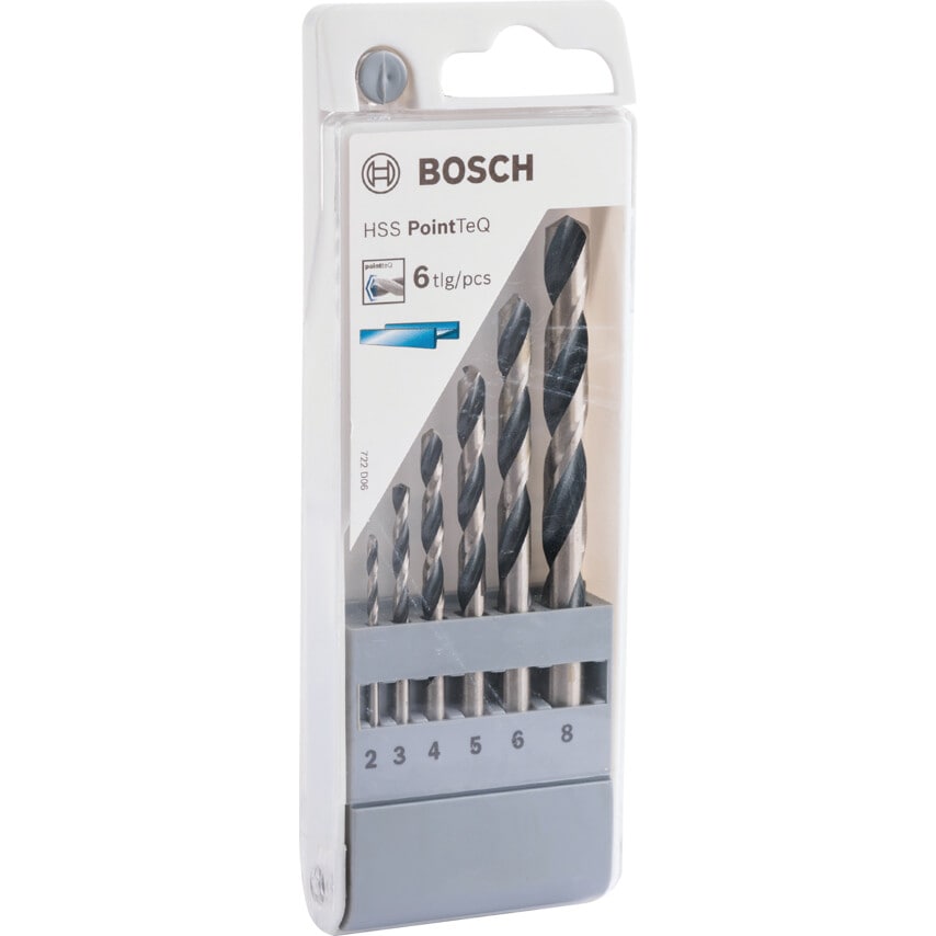 2608577346 PointTeQ HSS Twist Drill Bit6 Piece Set