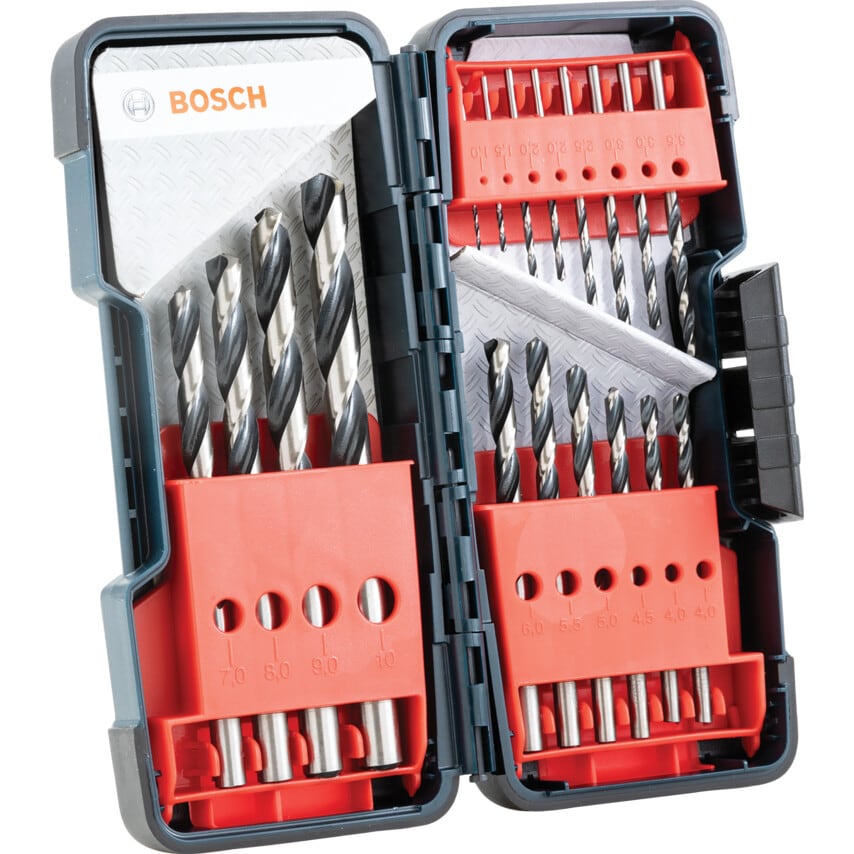 2608577350 PointTeQ HSS Twist Drill Bit18 Piece Toughbox Set