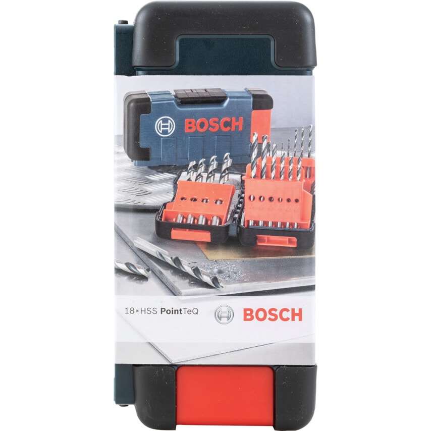 2608577350 PointTeQ HSS Twist Drill Bit18 Piece Toughbox Set
