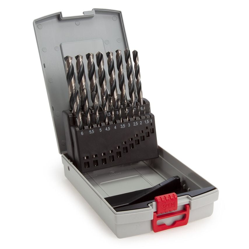 2608577351 HSS PointTeQ Metal Drill Bit Set 1-10mm (19 Piece)