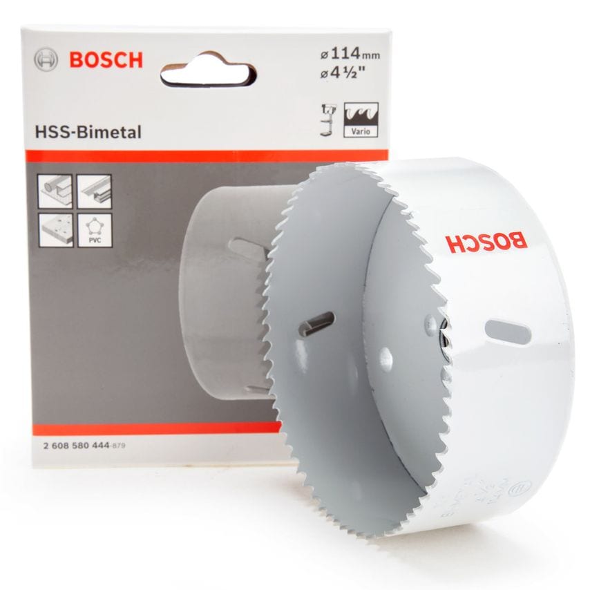 2608580444 Hss-bimetal Hole Saw 4. 1/2in - 114mm Diameter