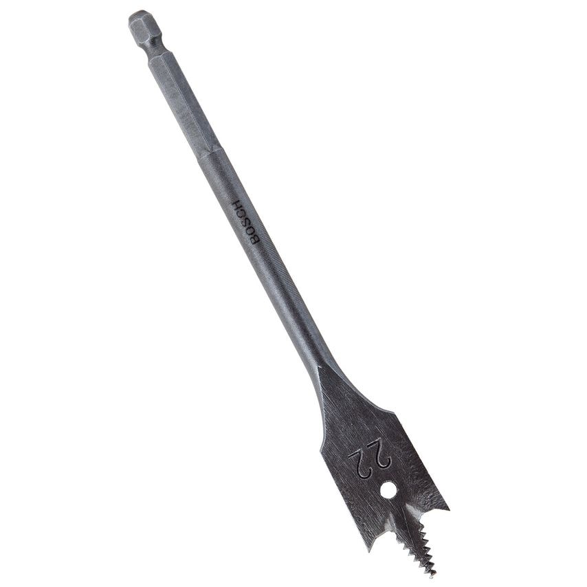 2608587578 Selfcut Flat Drill Bit Hex Shank 22mm x 152mm