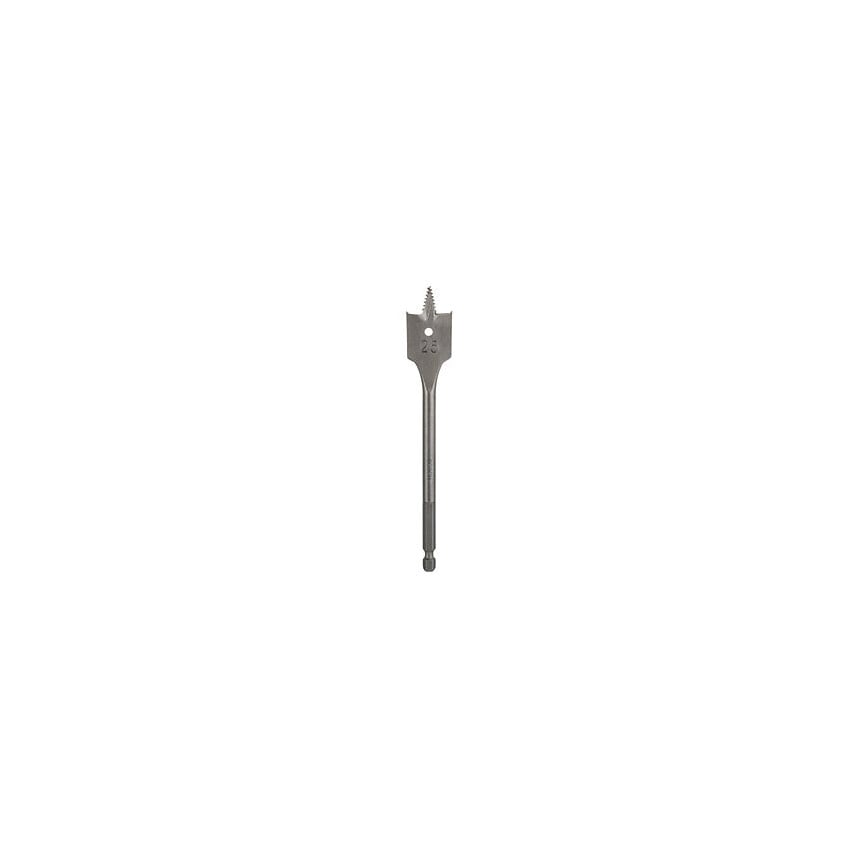 2608587580 25 x 152mm Selfcut Flat Wood Drill Bit Hexagon Shank