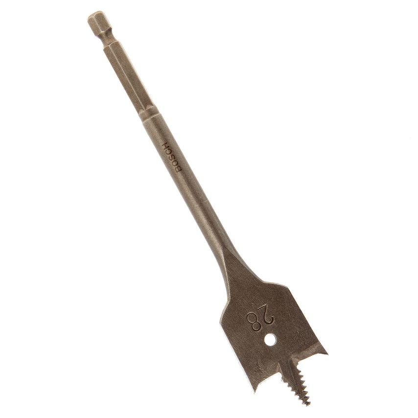 2608587582 SelfCut Flat Drill Bit with Hex Shank 28 x 152mm