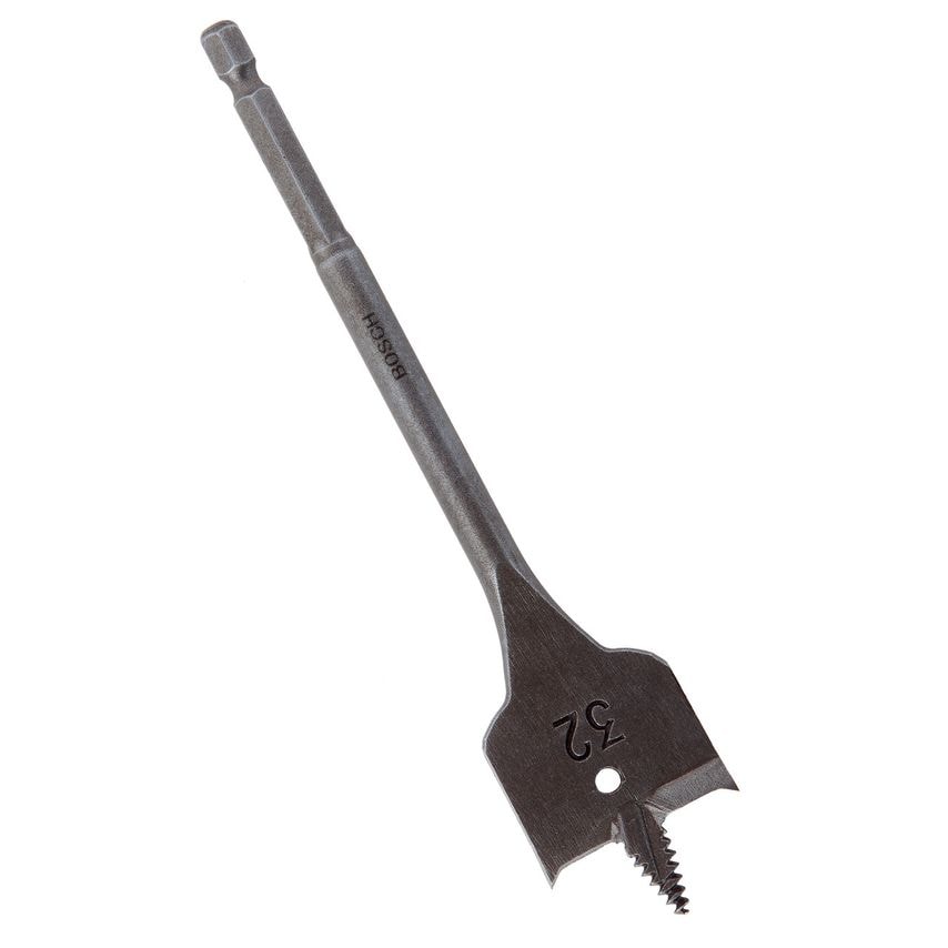 2608587584 Selfcut Flat Drill Bit with Hex Shank 32 x 152mm