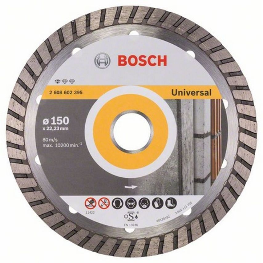 2608602395 150x22.23mm Diamond Disc Universal Turbo LPP