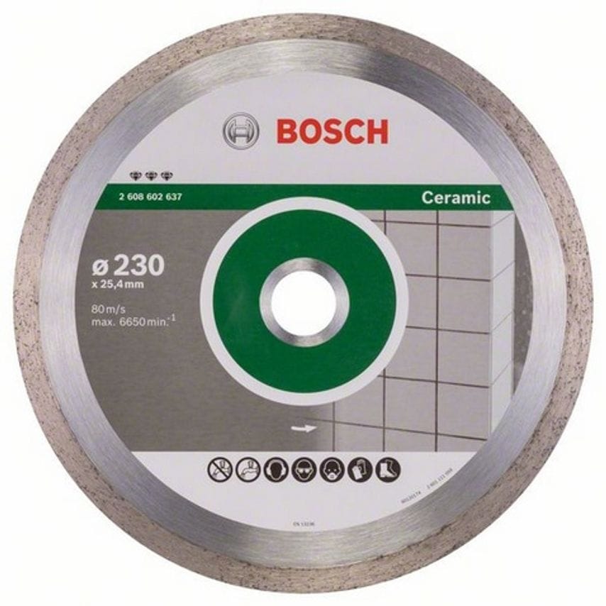 2608602637 230x25.4mm Diamond Cutting Disc Ceramic HPP