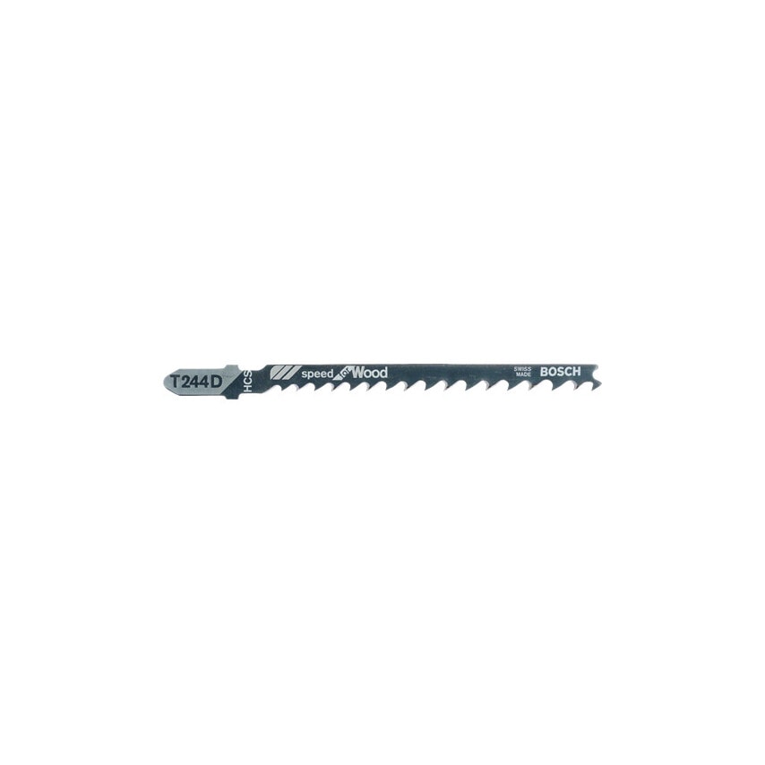 2608637881 T244D, Pack of 100 Jigsaw Blades