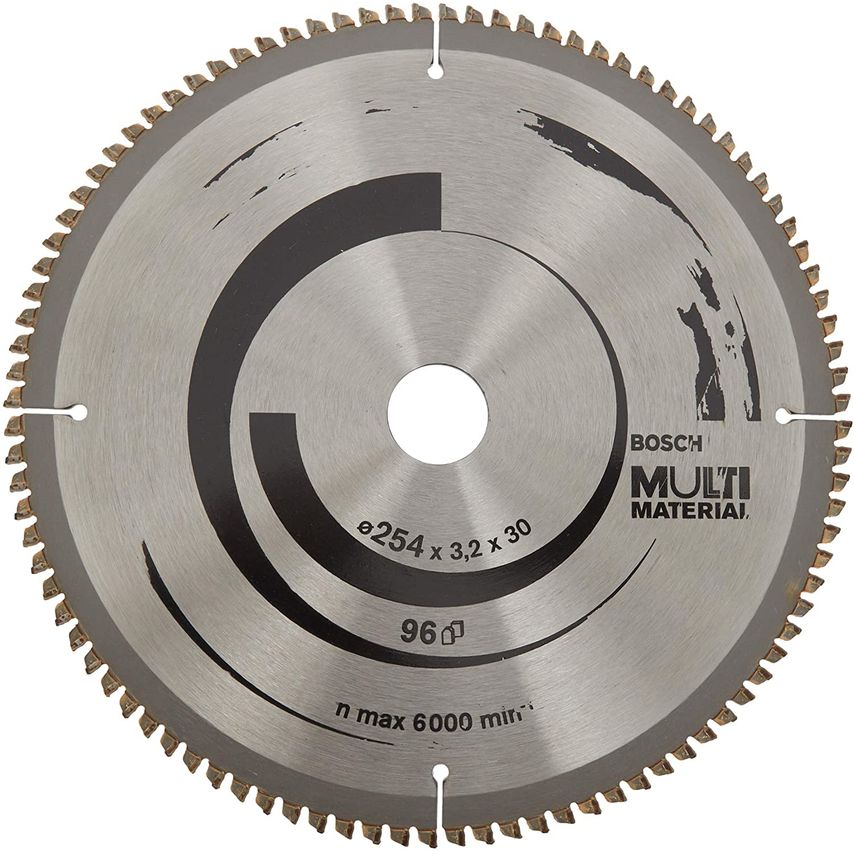 2608640451 Multi Material 254 x 30mm Circular Saw Blade 96T