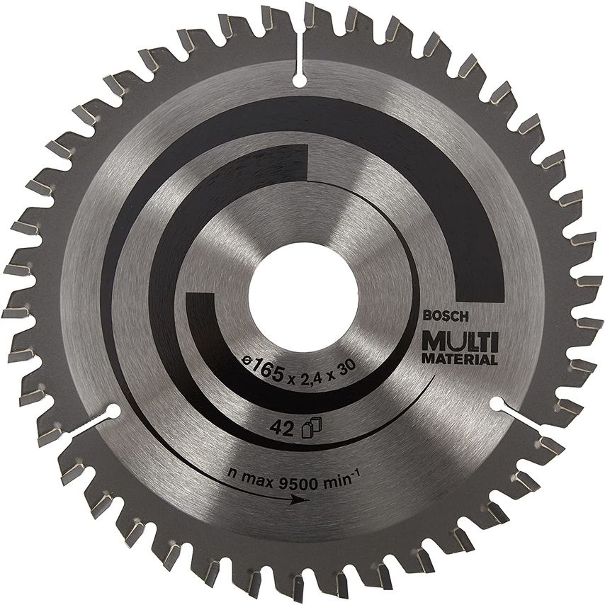 2608640519 Multi Material 165 x 30mm Circular Saw Blade 42T