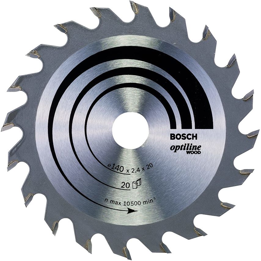 2608640586 Optiline Wood 140 x 20mm Circular Saw Blade 20T