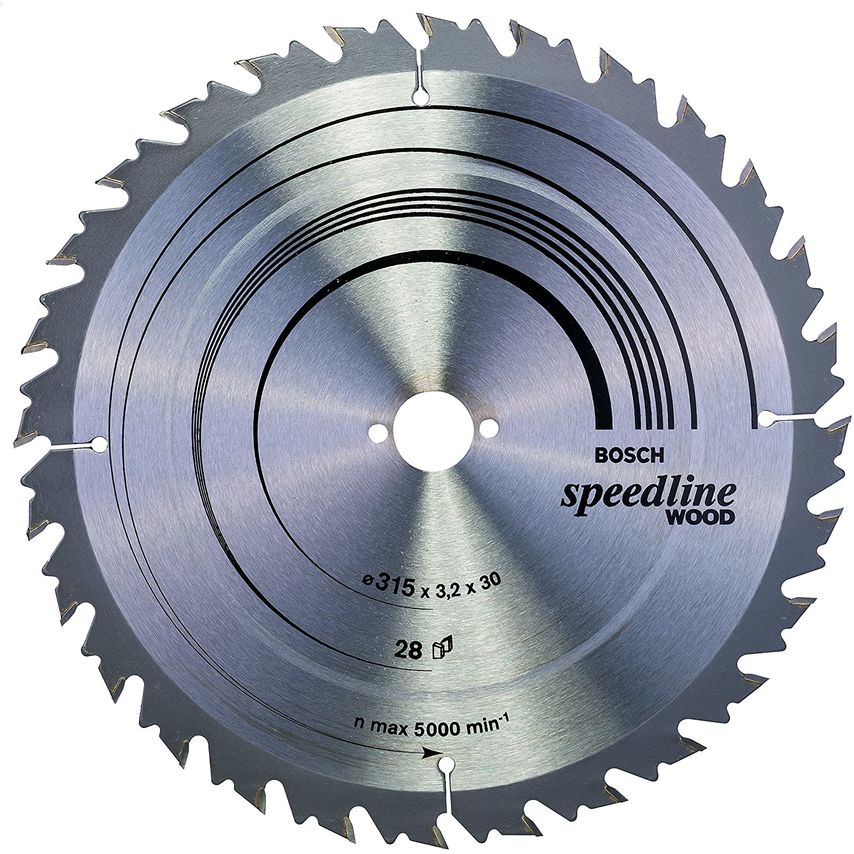 2608640682 Speedline Wood 315 x 30mm Circular Saw Blade 28T