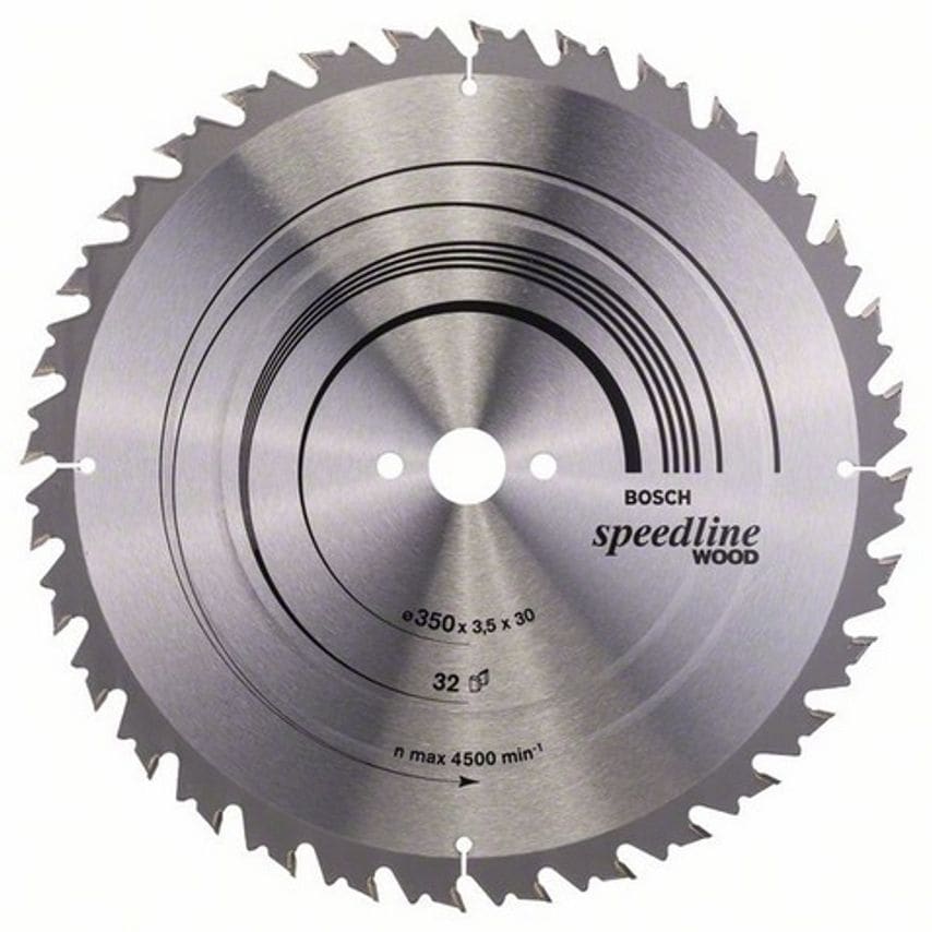 2608640683 Speedline Wood 350 x 30mm Circular Saw Blade 32T