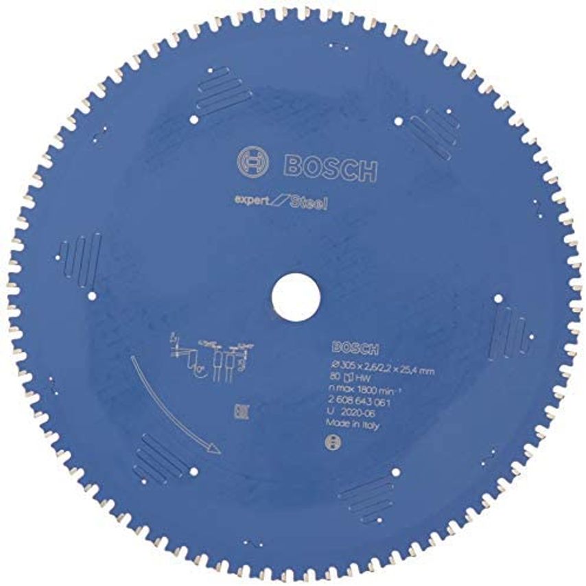 2608643061 Expert 305 x 25mm Circular Saw Blade T80
