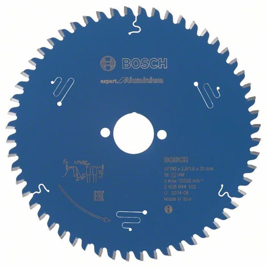 2608644102 Expert 190 x 30mm Circular Saw Blade T56