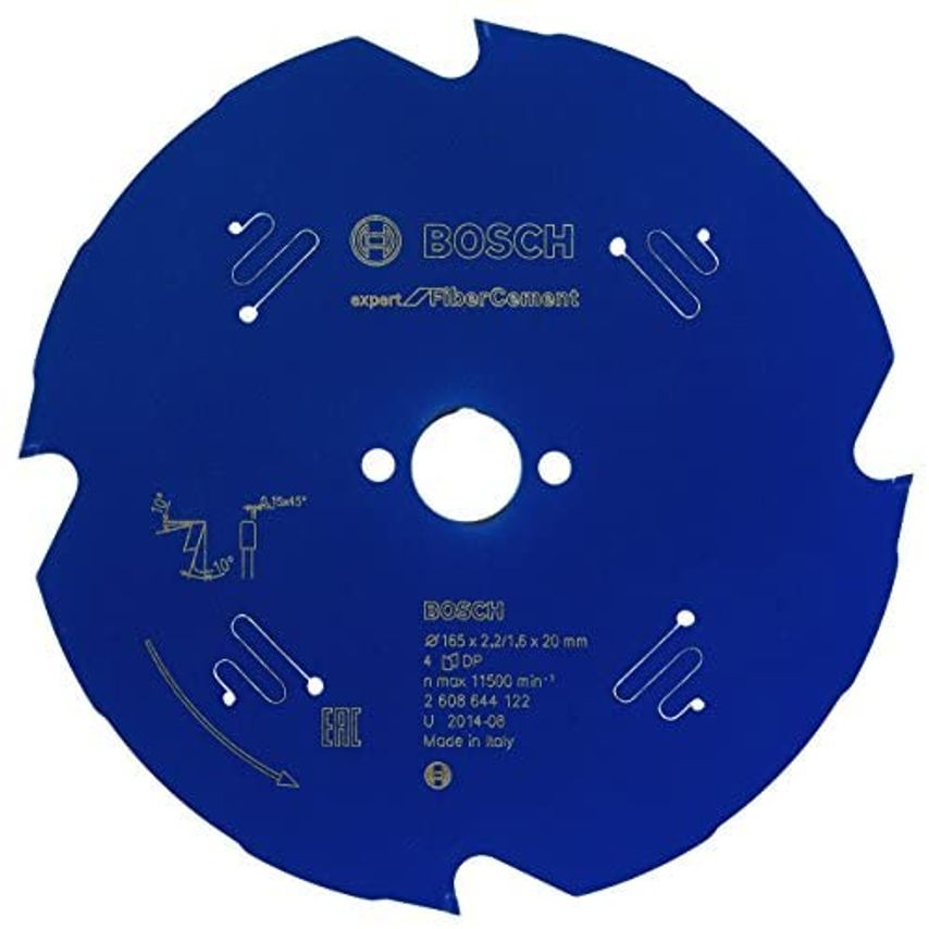 2608644122 Expert 165 x 20mm Circular Saw Blade T4